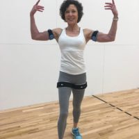 Chris Hendren of Fit Life Wellness and her B3 blood flow restriction bands